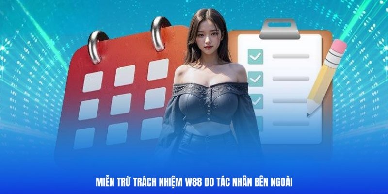 W88 miễn trừ trách nhiệm khi do yếu tố bên ngoài