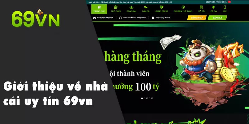 Tổng quan về nhà cái 69vn